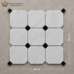 Imported Marble Mosaic Sheets, 30 × 30 cm