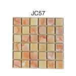 Light Grey Glass Mosaic Tiles – 1.5 × 1.5 cm
