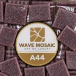 Violet – Glass Mosaic Tiles 2 × 2 cm