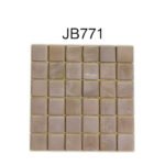 Golden Yellow Glass Mosaic Tiles – 1.5 × 1.5 cm