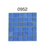 Amber Orange Glass Mosaic Tiles – 1.5 × 1.5 cm