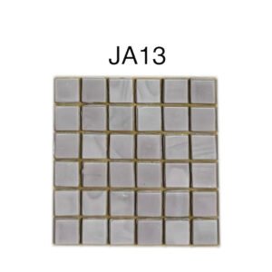 Terracotta Orange Glass Mosaic Tiles – 1.5 × 1.5 cm