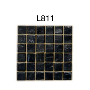 Royal Purple Glass Mosaic Tiles – 1.5 × 1.5 cm