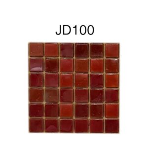 Light Mint Green Glass Mosaic Tiles – 1.5 × 1.5 cm