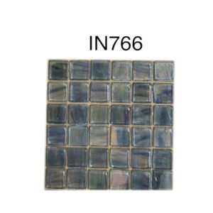 Mint Green Glass Mosaic Tiles – 1.5 × 1.5 cm