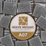Lilac – Glass Mosaic Tiles 2 × 2 cm