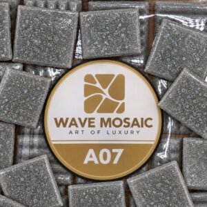 Lilac – Glass Mosaic Tiles 2 × 2 cm