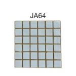 Turquoise Green Glass Mosaic Tiles – 1.5 × 1.5 cm