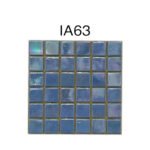 Sky Blue Glass Mosaic Tiles – 1.5 × 1.5 cm