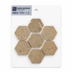Beige Hexagon Marble Mosaic