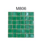 Smoky Blue Glass Mosaic Tiles – 1.5 × 1.5 cm