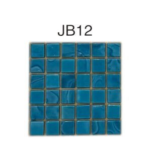 Light Smoky Grey Glass Mosaic Tiles – 1.5 × 1.5 cm