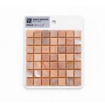 Peach Glass Mosaic – 1.5 × 1.5 cm
