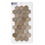 Grey Hexagon Marble Mosaic