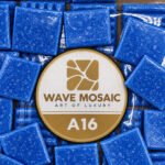 Stormy – Glass Mosaic Tiles 2 × 2 cm