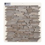 Grey Stone Strip Mosaic