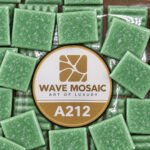 Opal Glow – Glass Mosaic Tiles 2 × 2 cm