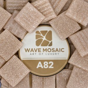 Marina – Glass Mosaic Tiles 2 × 2 cm