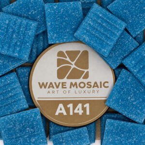 Azure – Glass Mosaic Tiles 2 × 2 cm