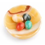Natural Honey Onyx Marble Bowl