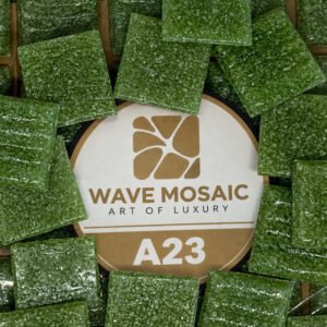 Sapphire – Glass Mosaic Tiles 2 × 2 cm